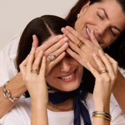 Bague Large INES - Argenté -Agatha 02220312 050 52 M2