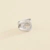 Bague Large CURVE - Argenté -Agatha 02220351 050 52 01