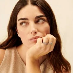 Bague Fine LUCKY EYE - Turquoise / Argenté 5 Bague Fine LUCKY EYE - Turquoise / Argenté -Agatha 02220492 650 52 M2