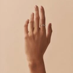 Bague Fine LUCKY EYE - Cristal / Argenté -Agatha 02220493 136 52 M1