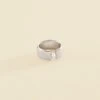 Bague Large JADE - Cristal / Argenté -Agatha 02220501 136 52 01