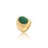 Bague Large ALOHA - Malachite -Agatha 02240460 297 52 01