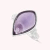 Bague Fine MOON - Amethyste / Argenté -Agatha 02250133 778 51 01