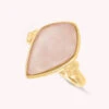 Bague Fine MOON - Quartz Rose -Agatha 02280030 307 51 01