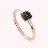 Bague Fine GLORIA - Noir / Rose -Agatha 02290020 970 52 01