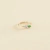 Bague Fine ASTRE - Vert / Doré -Agatha 02290024 658 52 01