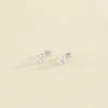 Boucles D'oreilles Puces SOL - Cristal / Argenté -Agatha 02320188 136 TU 01