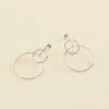 Boucles D'oreilles Pendantes CASSINI - Argenté 1 Boucles D'oreilles Pendantes CASSINI - Argenté -Agatha 02320441 050 TU 01