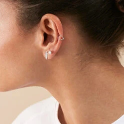 Piercing Puce GRAINETTI - Cristal / Argenté -Agatha 02320573 136 TU M2