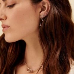 Piercing Ear Cuff CRUZADO - Argenté -Agatha 02320604 050 TU M2