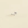 Piercing Puce TRIOSTAR - Argenté -Agatha 02320655 050 TU 01