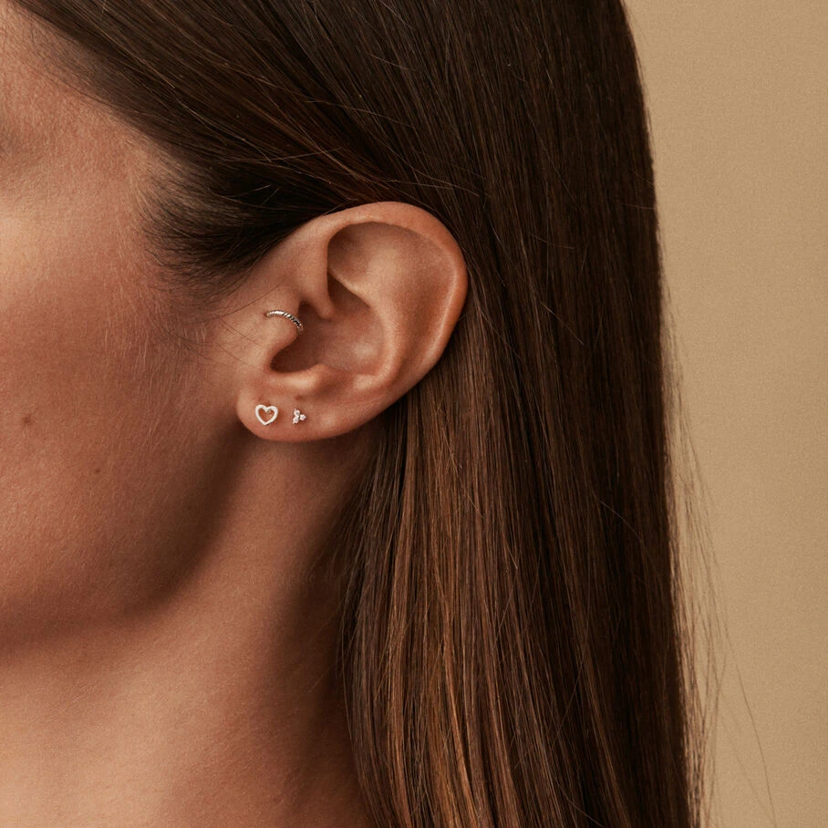 Piercing Puce MINPUNTA - Cristal / Argenté 4 Piercing Puce MINPUNTA - Cristal / Argenté – Image 2