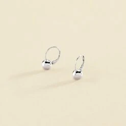 Boucles D'oreilles Pendantes BOUL - Argenté
