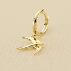 Piercing Créole BIRDY - Doré