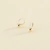 Boucles D'oreilles Pendantes BOUL - Doré