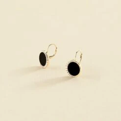 Boucles D'oreilles Pendantes MOONONYX - Onyx