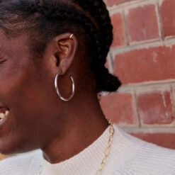 Piercing Ear Cuff HOOK - Doré -Agatha 02390386 157 TU M2