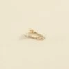 Piercing Créole AMAS - Cristal / Doré -Agatha 02390398 137 TU 01