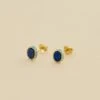 Boucles D'oreilles Puces ATMA - Lapis/ Bleu -Agatha 02390798 857 TU 01