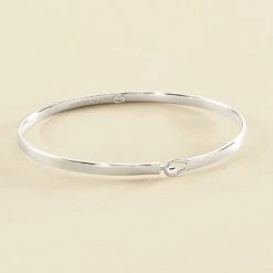 Jonc BANGLE - Argenté