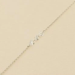 Bracelet Souple PETILLE - Cristal / Argenté