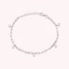 Bracelet Souple HERA - Cristal / Argenté -Agatha 02420725 136 TU 01
