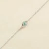Bracelet Souple LUCKY EYE - Turquoise / Argenté -Agatha 02420755 650 TU 01