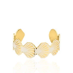 Manchette COQUIPOP - Beige / Doré