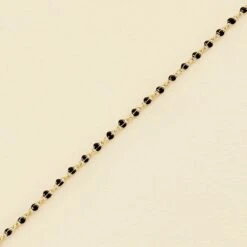 Bracelet Souple SMARTY - Noir / Doré