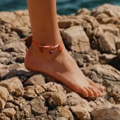 Chaîne De Cheville RODEO - Multicolore / Doré -Agatha 02480279 256 TU M2