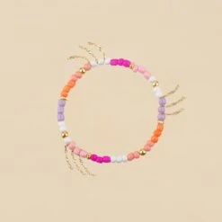 Agatha 26 Bracelet Souple RODEO - Multicolore / Doré