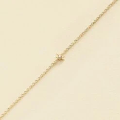 Agatha 24 Bracelet Souple OURSE - Cristal / Doré