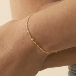 Bracelet Souple OURSE - Cristal / Doré -Agatha 02490012 137 TU M2