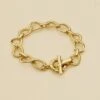 Bracelet Souple HARMONIE - Doré -Agatha 02490036 157 TU 01