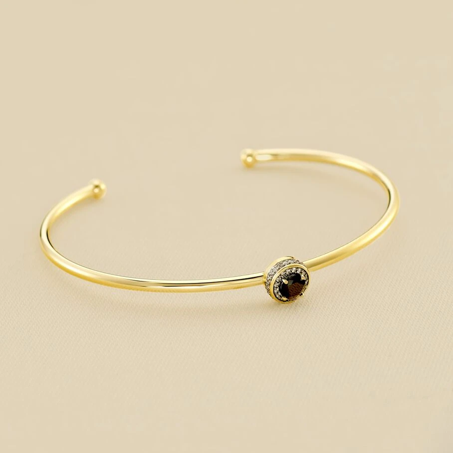 Jonc IMPERIAL - Noir / Doré 3 Jonc IMPERIAL - Noir / Doré