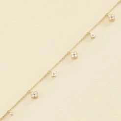 Bracelet Souple BELOVED - Cristal / Doré