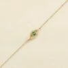 Bracelet Souple LUCKY EYE - Vert / Doré -Agatha 02490085 658 TU 01