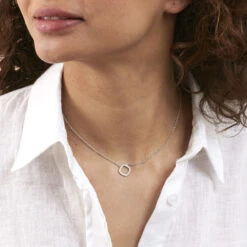 Collier Ras Du Cou SISSI - Cristal / Argenté -Agatha 02623665 136 TU M2