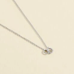 Collier Ras Du Cou RONDOU - Cristal / Argenté