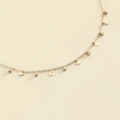 Collier Ras Du Cou LUNITAS - Cristal / Doré