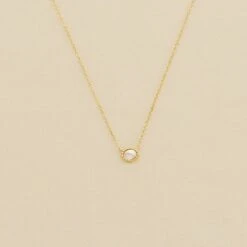 Collier Ras Du Cou ATMA - Nacre /rose