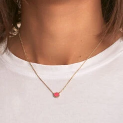 Collier Ras Du Cou ATMA - Nacre /rose -Agatha 02690136 642 TU M1