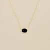 Collier Mi-long ATMA - Onyx/ Vert -Agatha 02690140 513 TU 01
