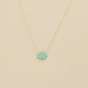 Collier Mi-long ATMA - Amazonite/ Jaune 1 Collier Mi-long ATMA - Amazonite/ Jaune -Agatha 02690140 780 TU 01